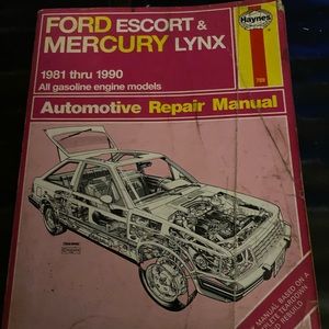 Haynes Ford Escort & Mercury Lynx 1981-90 automotive repair manual 789